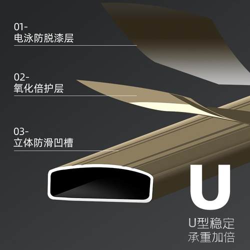 室内折叠人字梯家用小梯子家庭用加厚铝合金楼梯二三步多功能花架 - 图2