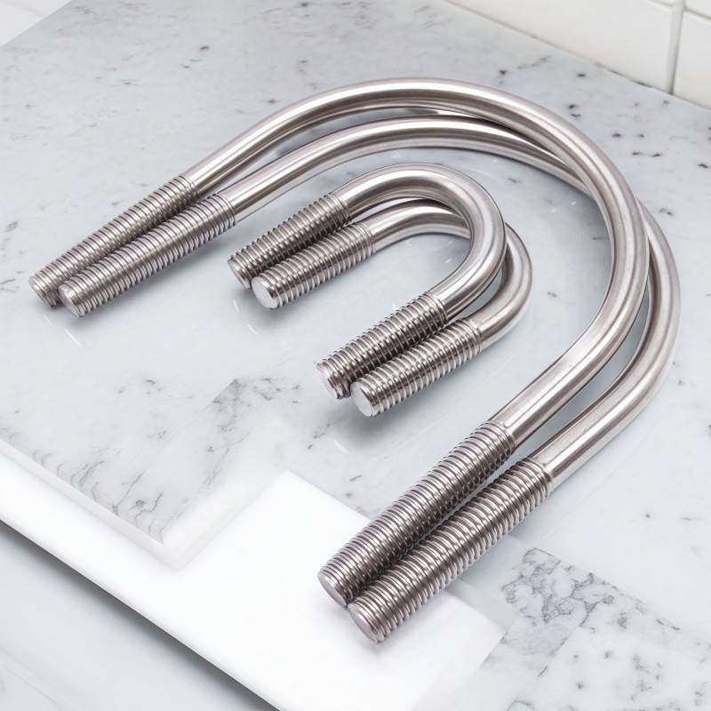 304不锈钢U型螺丝 U形螺栓 201管卡管夹 M6M8M10M12 全系列可定制,淘宝优惠券,粉丝福利购,淘宝优惠卷