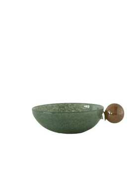 ins绿野仙踪双色拼接中古风花瓶迷你水杯果盘碟子餐盘香薰烛台餐