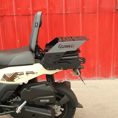 适用本田小祖玛SquareX125后货架尾箱架滑动尾架衣架尾翼支架改装 - 图0