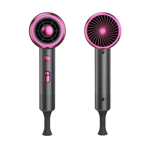 Hair Dryer with Diffuser Blow Dryer Comb Brush 1800W Ionic - 图0