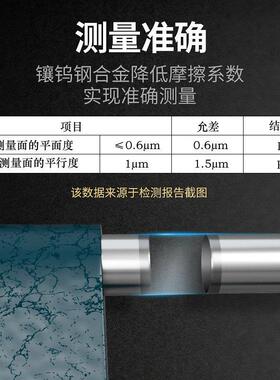 千分尺精度外径千分卡尺测厚仪螺旋测微器仪内径内孔经微米