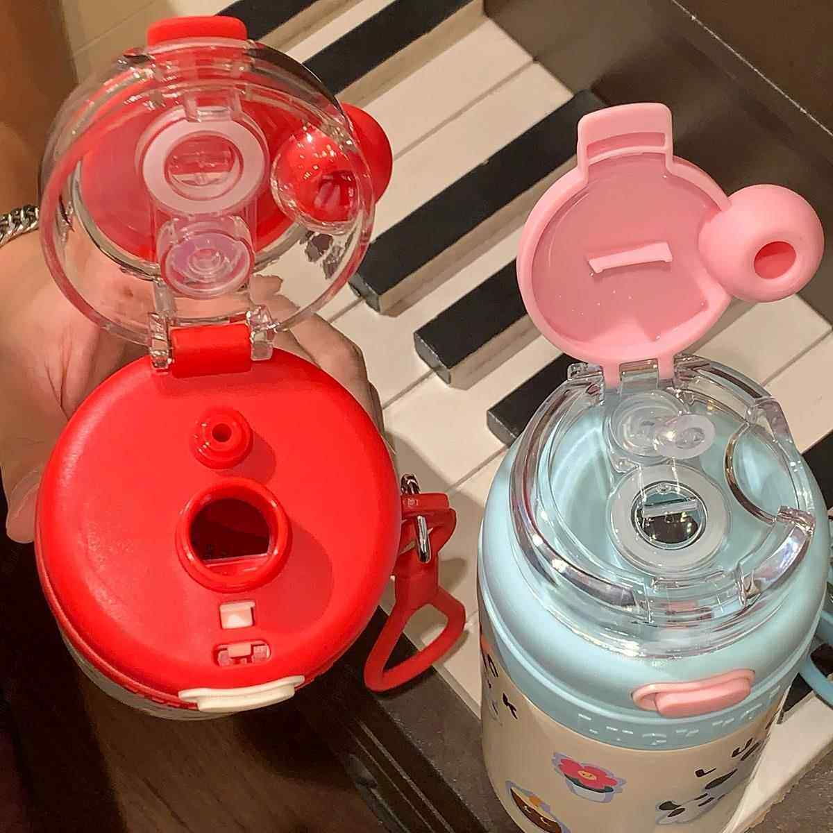 316不锈钢女生保温ins高颜值双饮学生便携式大容量吸管咖啡水杯子,淘宝优惠券,粉丝福利购,淘宝优惠卷