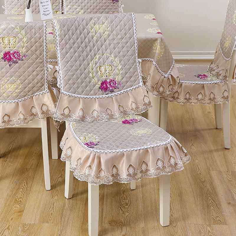 简约现代通用椅子套坐垫椅套桌垫家用餐椅垫套装长方形餐桌布布艺,淘宝优惠券,粉丝福利购,淘宝优惠卷