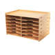 Multi-layer file rack A4 paper desktop office bookshelf printer rack folder storage file frame storage rack