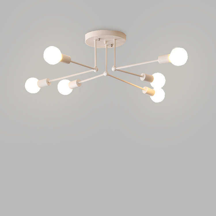 新款创意吸顶灯现代铁艺灯北欧led吸顶灯卧室灯饰家居灯具,淘宝优惠券,粉丝福利购,淘宝优惠卷