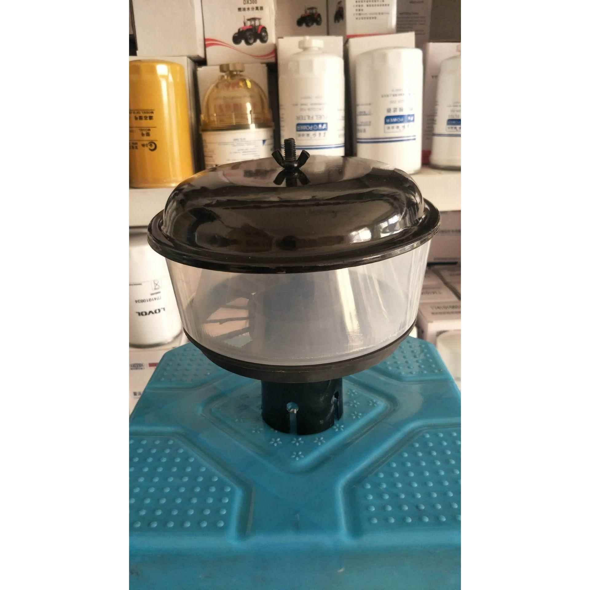 拖拉机收割机空气预滤器吹尘器塑料帽白碗滤清器排尘上帽 - 图1