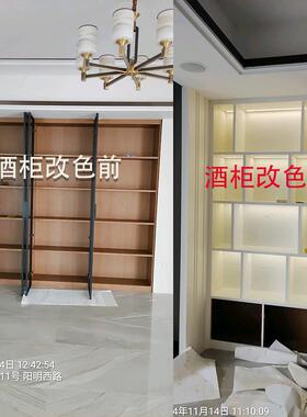 杭州全国家具贴膜石英石厨房大理石岩板台面保护膜玻璃隔热上门贴