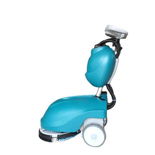 小型手推式洗地机350车站医院小面积地面清洗用手推小型洗地机 - 图1