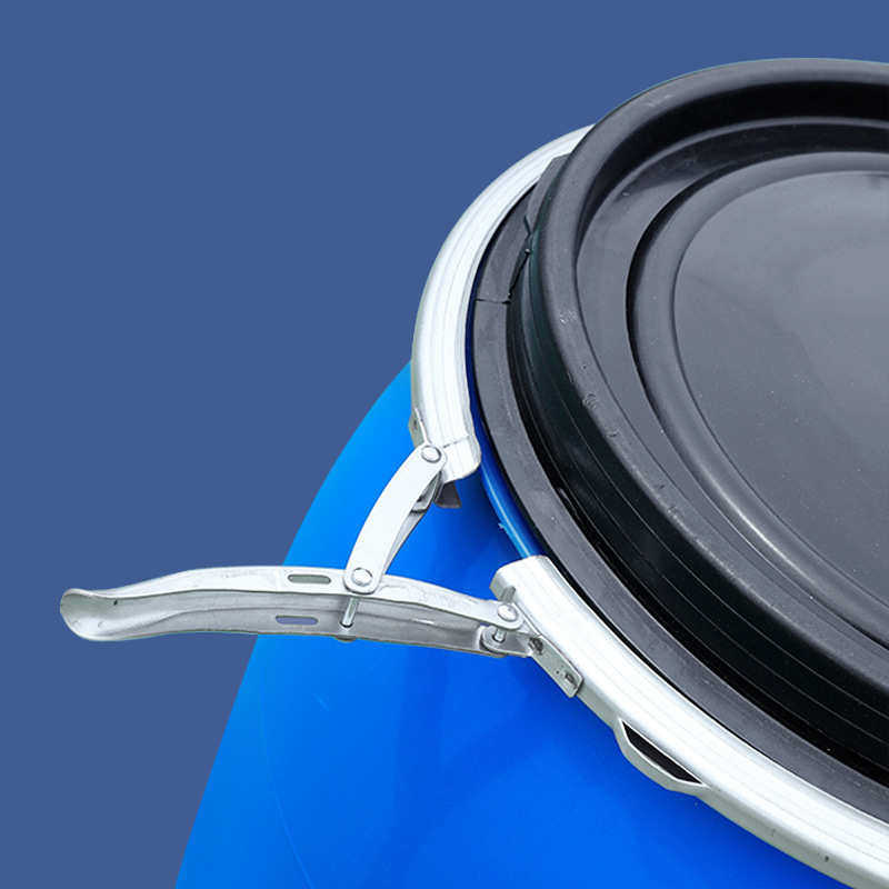 30L法兰桶蓝色工业废液桶120L铁箍桶160L抱箍桶密封大桶60L塑料桶,淘宝优惠券,粉丝福利购,淘宝优惠卷