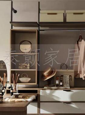 长样板房主卧辈中房衣梳妆台现代简约新柜式软装饰品摆件搭配