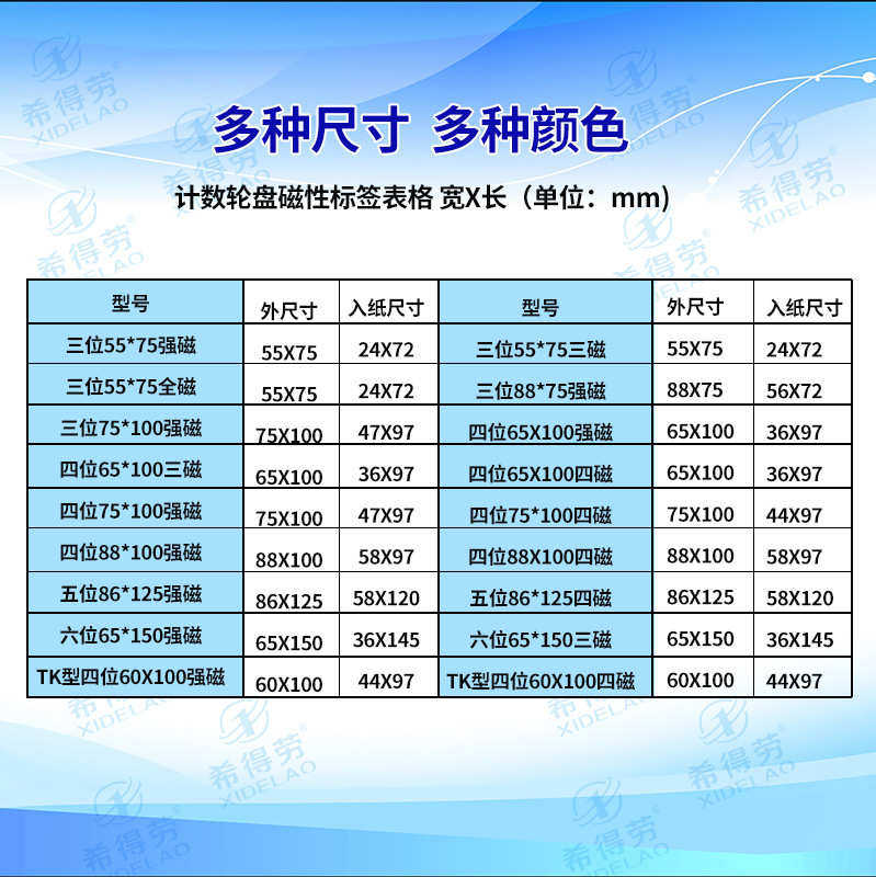 标签纸配套内页磁性标签的内卡货架卡纸下单磁卡尺寸备注磁吸贴,淘宝优惠券,粉丝福利购,淘宝优惠卷
