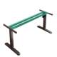 New type of practical wooden electric lifting table legs with double 602 smart motor desk computer learning desk assembly and lowering