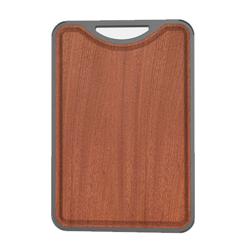 不锈钢菜板家用厨房工具多功能水果切菜板乌檀木双面加厚实木案板,淘宝优惠券,粉丝福利购,淘宝优惠卷