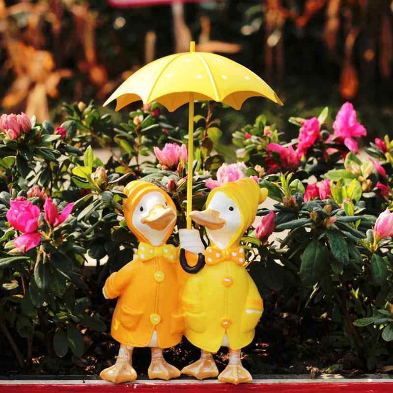 美式乡村花园庭院装饰摆件造景鸭子阳台布置入户露台别墅院子户外,淘宝优惠券,粉丝福利购,淘宝优惠卷