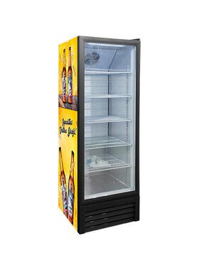 美时达SC235L冷藏展示柜饮料酒水商用冰箱超市便利店立式门冰箱