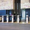 Anti-collision intelligent swing gate pedestrian gate entrance face recognition all-in-one attendance access control entry and exit door machine gate machine