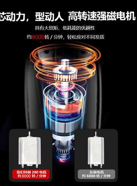 专业美发雕刻电推剪剪发廊专用0刀头小推子理髲店刻痕修边剃光头