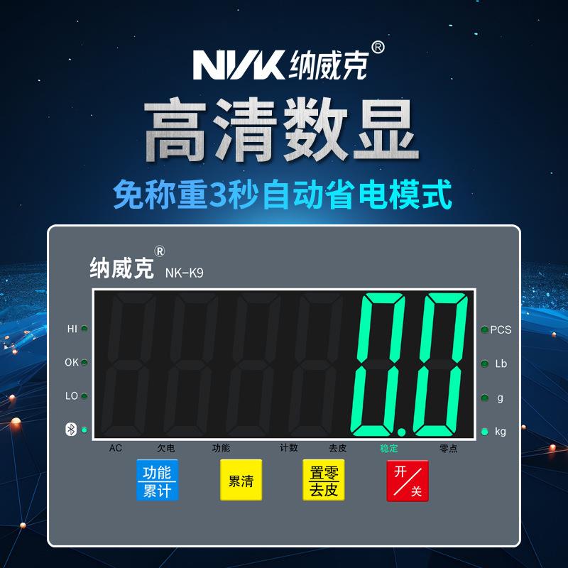NK-K9防水仪表显示器04全不锈钢仪表电子秤显示器IP68级 - 图1