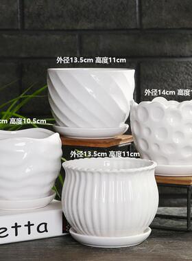 TEMU蝴蝶兰花盆陶瓷清仓大号花瓶