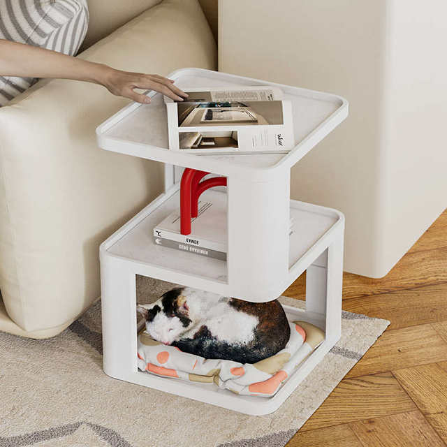 Bedside table simple bedroom side several bedside rack sofa storage table creative internet celebrity corner table home furnishing