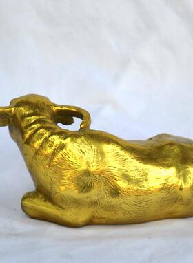 铜卧牛饰品铜牛运势牛生肖牛运势牛铜水牛运势