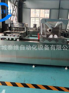 鳕鱼块带鱼段拉伸膜自动真空包装机金枪鱼鳗鱼密封保鲜封口机