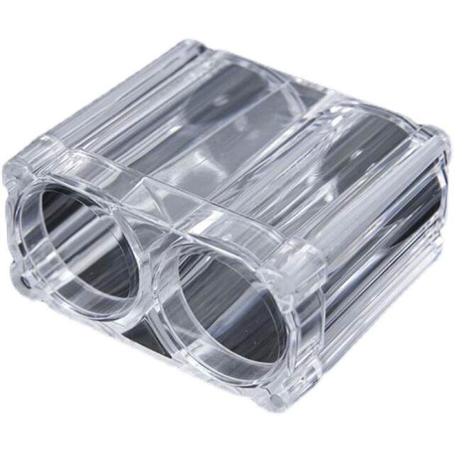 2025 Peking Opera Art Coin Roller Full Roll One-piece Conjoined Net Corner Commemorative Coin Roller Coin Collection Box 20 Pieces 30mm Full Roll Protective Storage Tube Anti-Oxidation