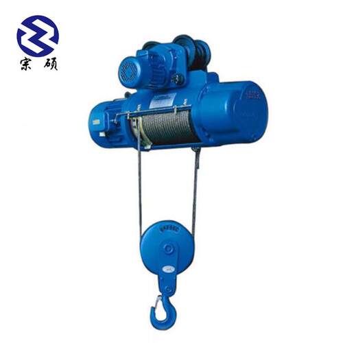 CD1型钢丝绳电动葫芦纯铜电机1吨2吨吨米6米9米电动葫芦80V - 图3