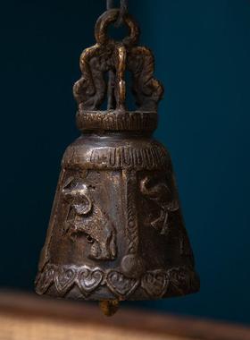 东A南亚工艺实木设铃铛客厅140215书房摆 泰式风格SP酒店足品浴装