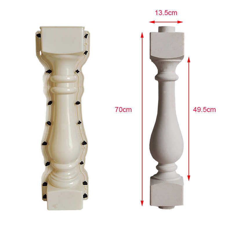 欧式罗马柱护栏别墅建筑围栏扶手模板水泥现浇预制栏杆花瓶柱模具,淘宝优惠券,粉丝福利购,淘宝优惠卷