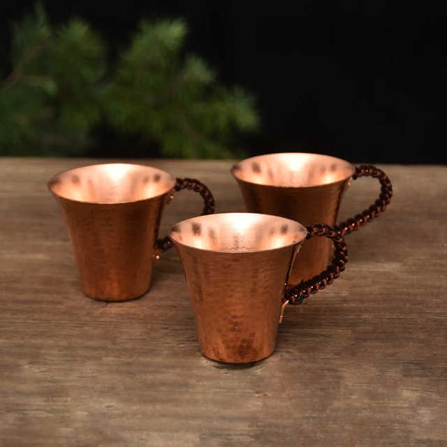 Pure copper handmade copper cup, cold water cup, copper water cup, pure copper tea cup, handmade thickened copper dining utensils