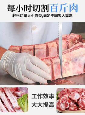 力洛克250-5型锯骨机商用2200w全自动据剁切骨机牛排骨冻品切割机