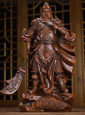 招财武爷财神爷关店公像奉神XH财神关像摆件关二供家用服装铺饭店