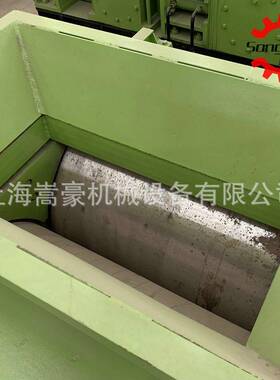 全自动液压对辊破碎机效直连驱动辊式制砂机出料均匀可调节