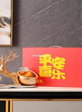 鞋柜装饰品摆件入户门口玄关放钥匙扣收纳摆件创意现代鞋柜鹿装饰