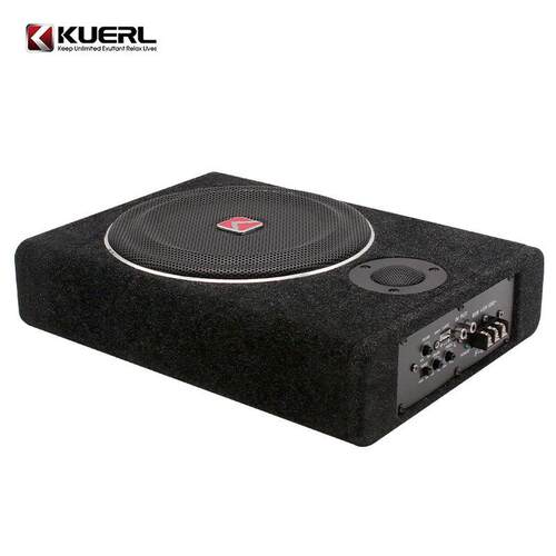 厂家直销大功率12V有源大功率车载音响改装8寸汽车超薄低音炮 - 图0