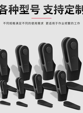 钢丝绳楔形接头国标卡头楔型连接器起重契形套M28M40塔吊行车夹头