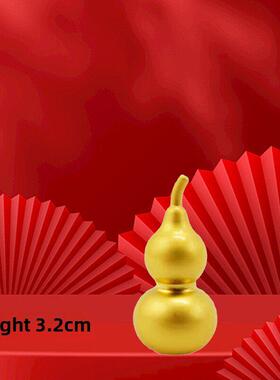 迷你黄铜葫芦家居装饰实心葫芦办公室客厅卧室门到门梁顶小挂件