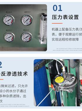 工业ro反渗透净水设备商用大型反渗透纯水机器ro去离子直饮水设备
