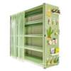 Thickened hole board shelf storage rack multi-layer floor-to-ceiling household balcony storage rack utility room commercial supermarket storage