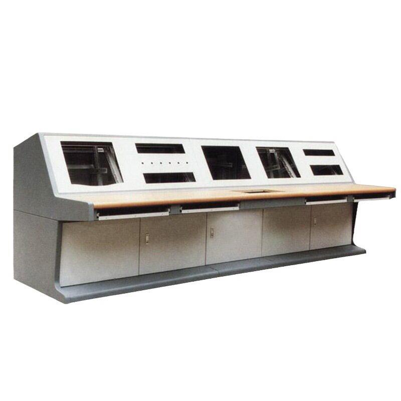 Double monitoring piano triple platform piano type security monitoring room 22-inch 32-inch 42 control cabinet operation table cabinet connection