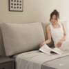 2 waist 06 new bed backrest 2 cushion bed combination soft bag large backrest tatami head bay window corduroy protector AL9491
