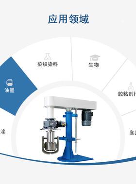 工业用油漆涂料篮式研磨机化工研磨机立式液压升降篮式砂磨机湿法