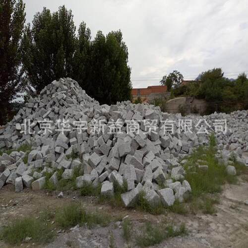 花岗岩黑白点瑞雪自己有矿山工厂出售毛石 - 图0