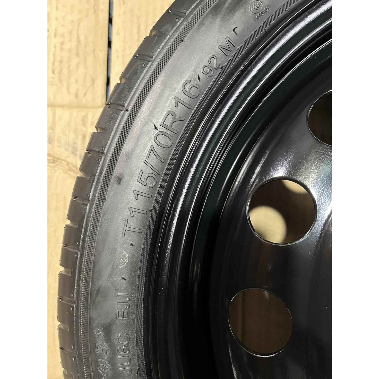 现货 T115/70R16 科鲁兹 科沃兹 威朗 荣威Ei5 等车非全尺寸备胎 - 图2