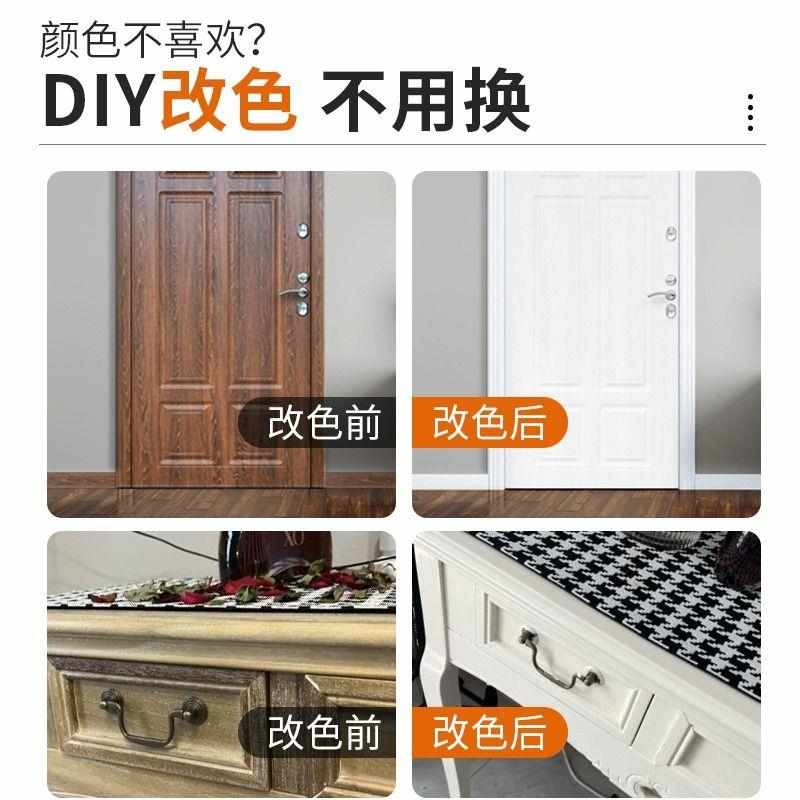 水性木器漆木头油漆家用自刷涂料家具翻新木门漆改色喷漆环保防水 - 图2