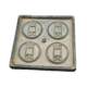 Miscellaneous antiques, antique copper coins, qianfanqianmiao, five-bead coin casting bronze crafts