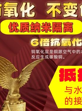 纯黄铜老鹰摆件大展宏图大鹏展翅雄鹰办公室客厅店铺开业装饰礼品