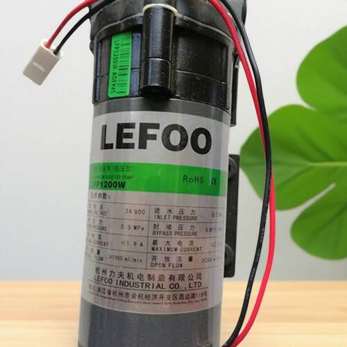 力夫家用增压自吸泵24V电机75JS200G1400W1600W滤水机加压隔膜泵 - 图1